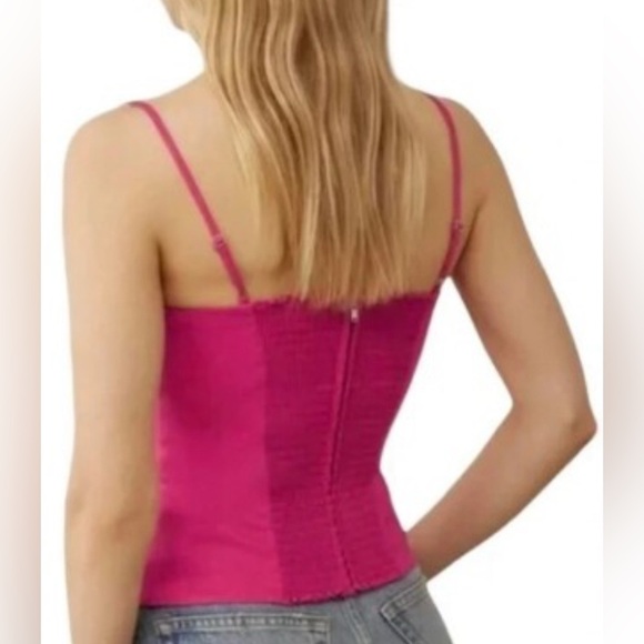 NWT Reformation Overland Linen Top in Corvette - Picture 2 of 8